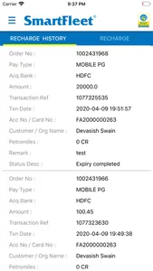 BPCL SmartFleet screenshot 2