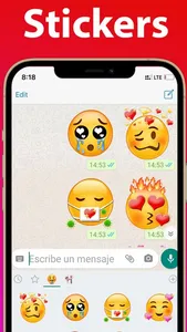 Wasticker for Whatsapp love screenshot 0