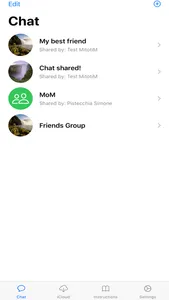 ChatShareApp screenshot 0