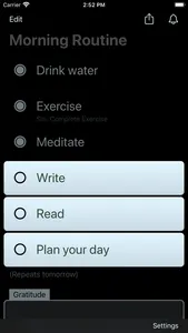 Morning Routine Checklist screenshot 1