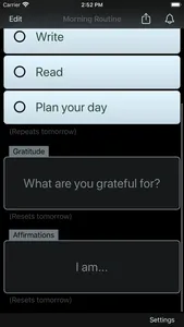 Morning Routine Checklist screenshot 2