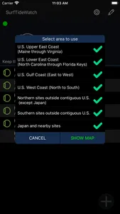 SurfTideWatch (Tide graph) screenshot 2