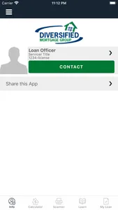 Diversified Mortgage Home App screenshot 0