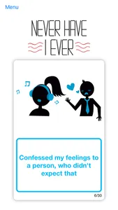 Never Have I Ever. Party game screenshot 4