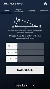 Triangle solver screenshot 0