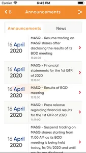 Mashreq Investor Relations App screenshot 5