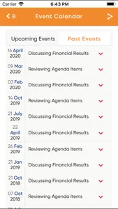 Mashreq Investor Relations App screenshot 6