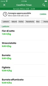 Caseificio Timan screenshot 1
