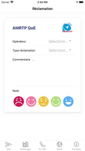 AMRTP QOE screenshot 4