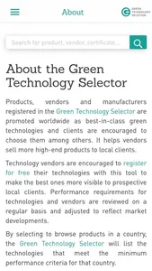 Tech Selector screenshot 2