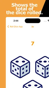 Roll Dice App screenshot 3