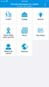 All India Admission for JoSAA screenshot 0