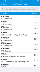 All India Admission for JoSAA screenshot 2