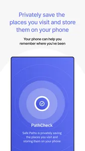 PathCheck SafePlaces screenshot 0