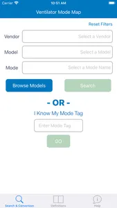 Ventilator Mode Map screenshot 0