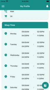My eAppointment screenshot 2
