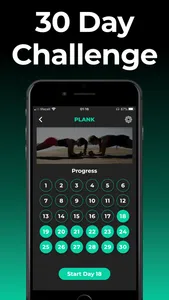 Plank Workout 30 day challenge screenshot 1