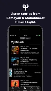 Mysticadii - Stories, Podcasts screenshot 1