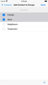 Contact Groups screenshot 5