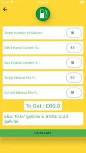 E85 App screenshot 4