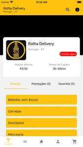 Rolha Delivery screenshot 1