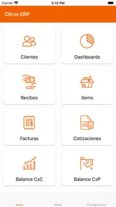 Citrus ERP screenshot 1