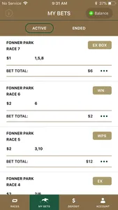 Keeneland Select Wagering screenshot 3