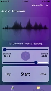 Audio Trimmer - Cut Recordings screenshot 1