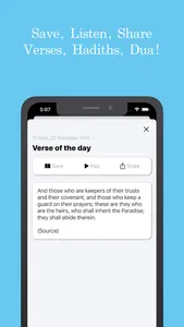 Daily Hadith Dua Quran screenshot 4