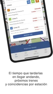MetroTiming - Metro Madrid screenshot 2