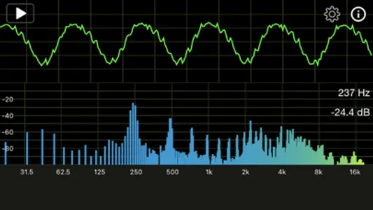 Audio / Spectrum Analyzer screenshot 1