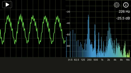 Audio / Spectrum Analyzer screenshot 2