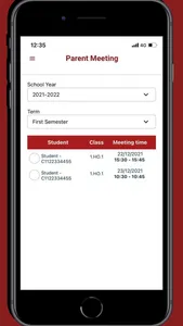 VAS Parent Portal screenshot 1