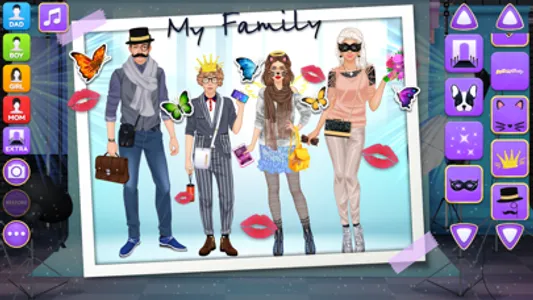 Superstar Family Dress Up Game screenshot 0