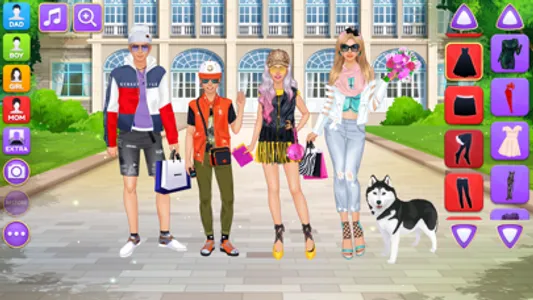 Superstar Family Dress Up Game screenshot 3