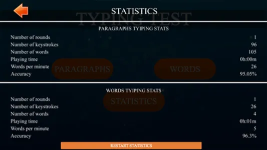 Typing Test - fast type (WPM) screenshot 2