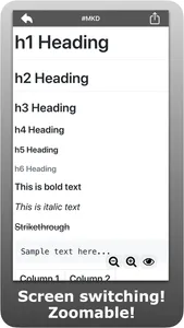 Markdown Editor - #MKD screenshot 1