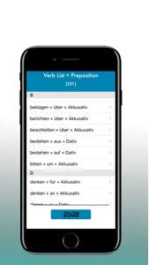 Verben mit Präpositionen Plus screenshot 7