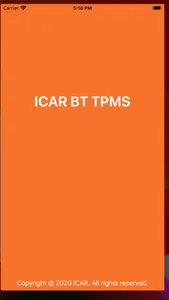 ICAR TPMS screenshot 1