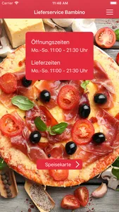 Lieferservice Bambino screenshot 0