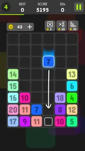 Drag And Merge Puzzle screenshot 1