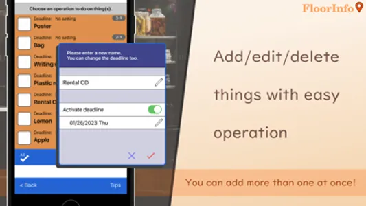 FloorInfo - Organize things screenshot 3