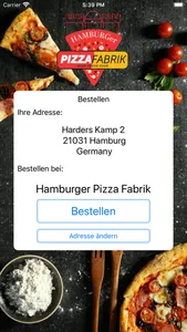 Hamburger Pizza Fabrik screenshot 1