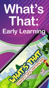What's That: Early Learning screenshot 0