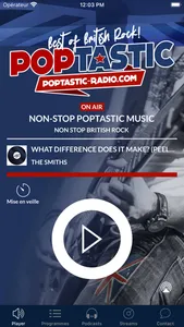 Poptastic Radio screenshot 0