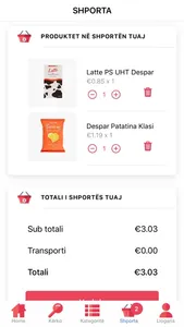 SPAR Kosova E-Commerce screenshot 3