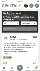 CivilTalk screenshot 1