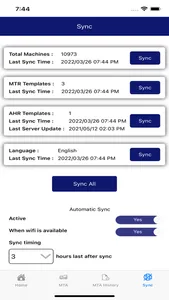 Komatsu Machine Touch App screenshot 2