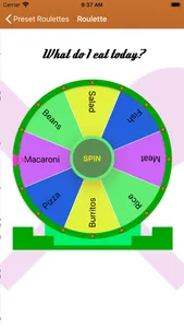 Spin The Wheel Decision Maker screenshot 2