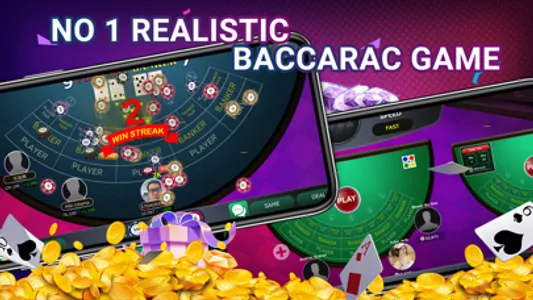 Baccarat 9 - Casino Card Game screenshot 0